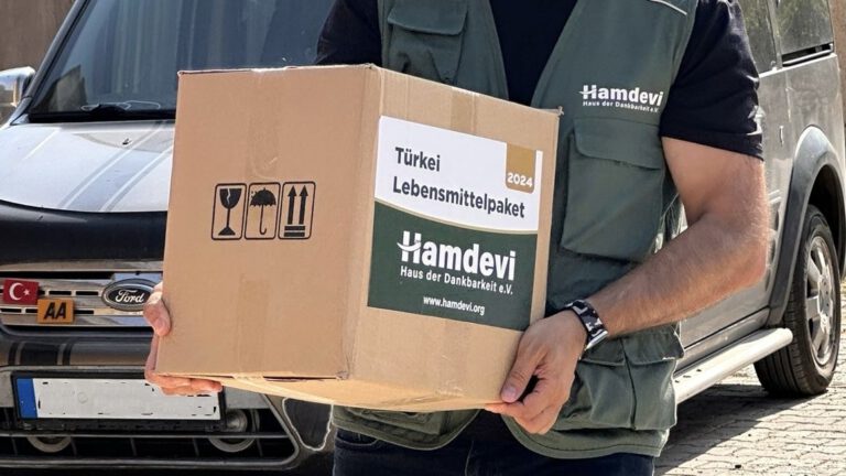 Lebensmittelpaket spenden – Hoffnung schenken